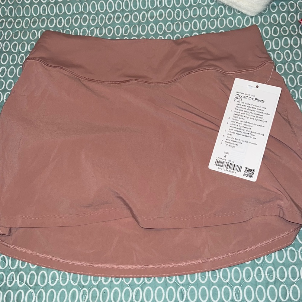 Lululemon Pace rival mini skirt- NEW W TAGS